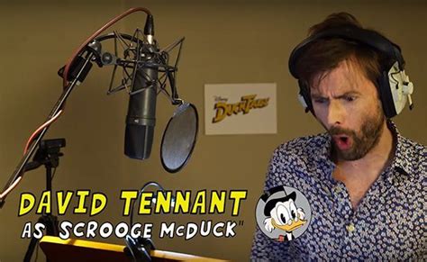 David Tennant Announced As New Voice Of Scrooge Mcduck In Disney S