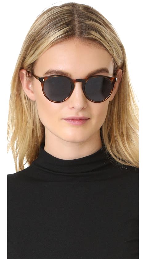 Oliver Peoples O Malley Nyc Sunglasses In Black Lyst