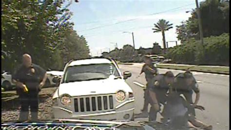Dashcam Shows Police Capture Fleeing Attorney Youtube