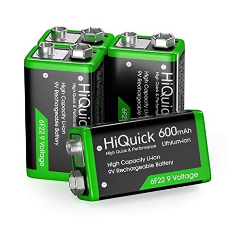 Top 10 Best Rechargeable 9 Volt Battery Review And Buying Guide
