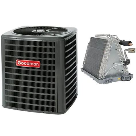 Goodman 2 Ton 14 Seer Air Conditioner With Vertical 14 Uncased Coil