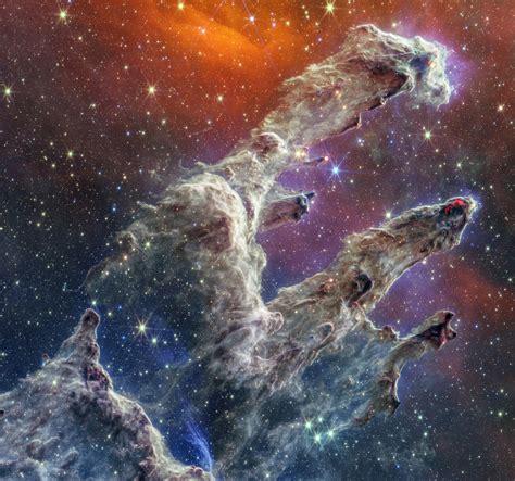 Pillars Of Creation Eagle Nebula M16 Ngc 6611 Posters Art Prints