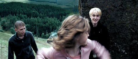 Image Hermione Punching Draco Heroism Wiki Fandom Powered By