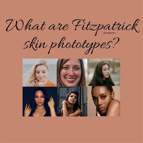 What Are Fitzpatrick Skin Phototypes Melanin Pigment Skin Dermatology