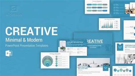 Creative Minimal Business PowerPoint Templates SlideSalad YouTube