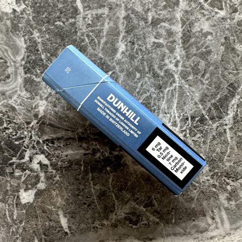 Dunhill Flow Filter Blue Cigarettes ‣ Duty Free Price ‣ 5£👍