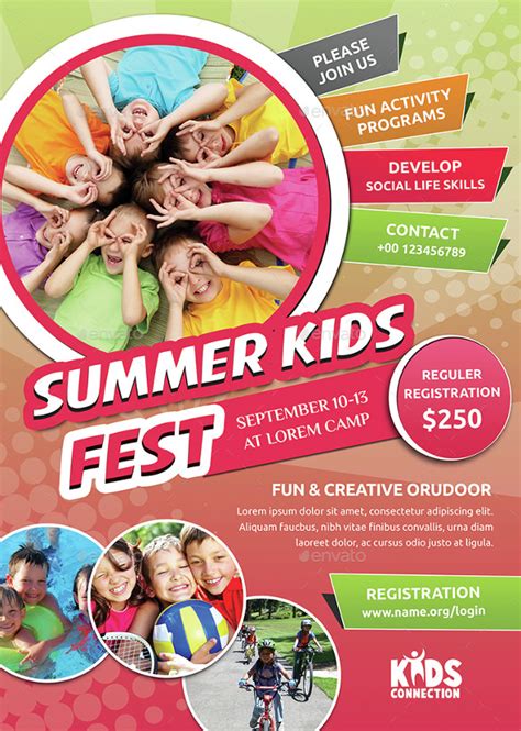 Free 17 Summer Camp Flyer Templates In Ms Word Psd Ai Eps