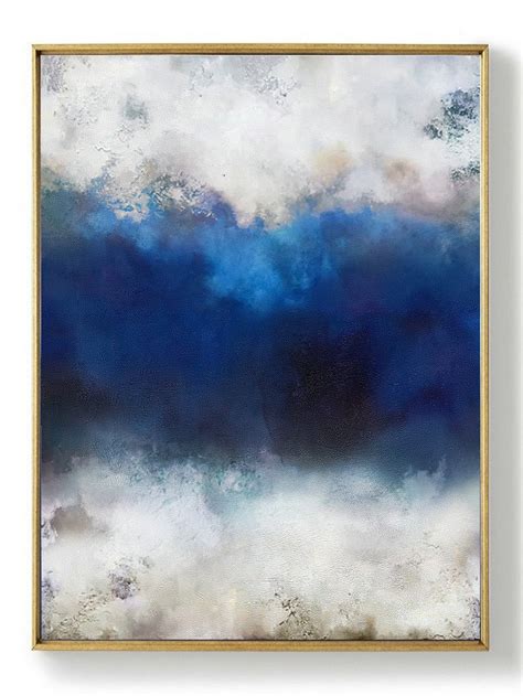 Original Cloud Abstract Paintinglarge Cloud Abstract Landscape