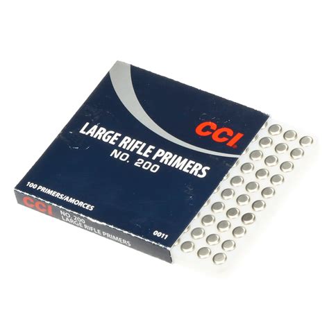 Cci Large Rifle Primers 200 Box Of 1000 10 Trays Of 100 Edge Rise