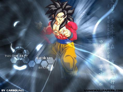 Wallpaper Anime Dragon Ball Gt Son Goku Super Saiyan