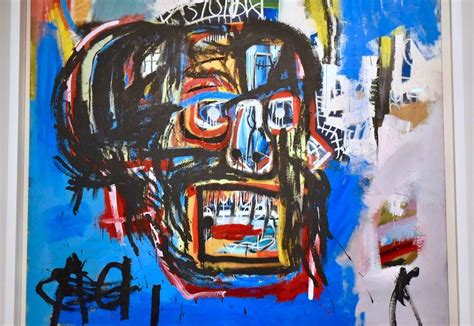 The Skull Detail Of Basquiats Untitled 1982 Basquiat Art