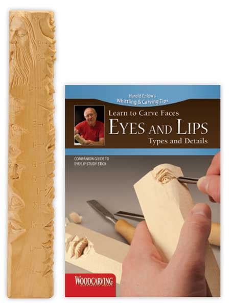 8 New Wood Carving Study Sticks Fox Chapel Publishing