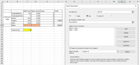 Solved Create Spreadsheets And Use Solver To Determine The Correct