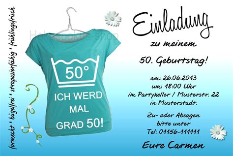 Geburtstag, die alle zum lachen bringen und dazu beitragen werden, ein. Einladungskarten Geburtstag 50 - Einladung Zum Paradies