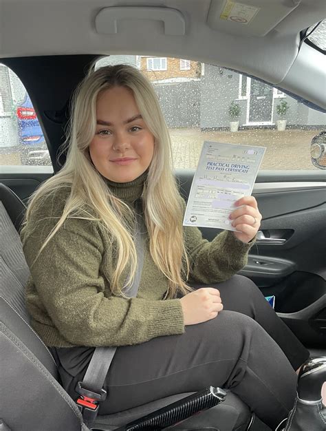 Maisie Bebbington Anderby Driving Centre Ltd