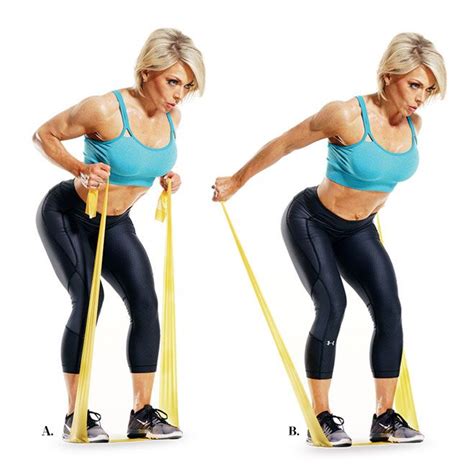 Resistance Band Exercises For A Total Body Workout Total Body Workout Band Workout Fitness