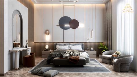 Modern Master Bedroom Design In Ksa Behance