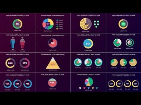 Infographic Pie Chart (After Effects Template) - YouTube