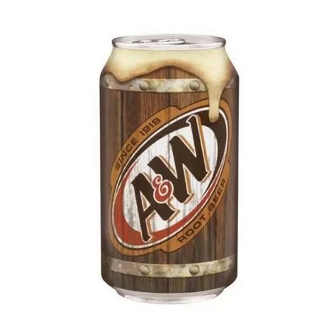 Aandw Root Beer Can 355ml Quench Your Thirst With American Root Beer