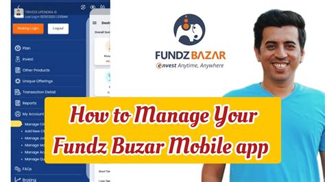 How To Manage Your Fundz Buzar Mobile App Royal Investments Youtube