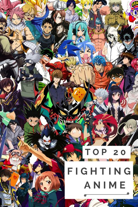 Top 20 Fighting Anime — Anime Impulse