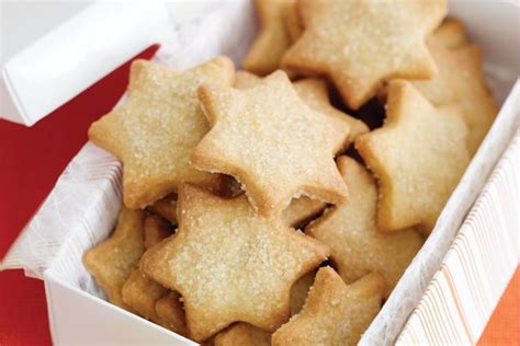 Vanilla And Cinnamon Shortbread Stars