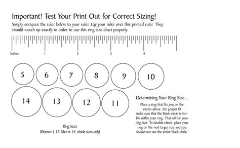 Determine Your Ring Size Color Symphony Hand Picked