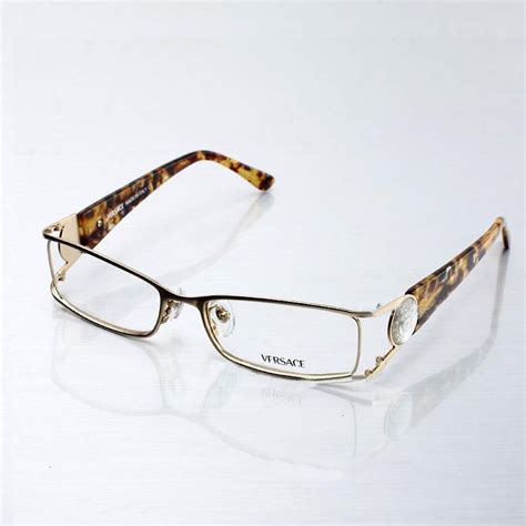 Image Detail For Replica Versace Womens Eyeglasses In Gold Frame Outlet Fake Us Fashion