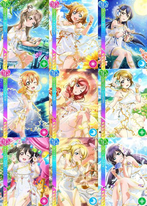 Love Live Card Sets Anime Love Anime Stars Card Set