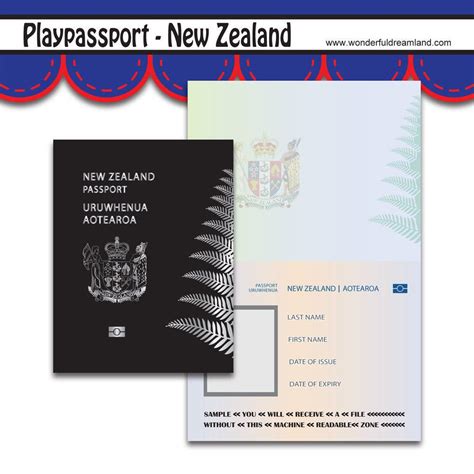 New Zealand Passport Application Form Australia Printable Form 2023