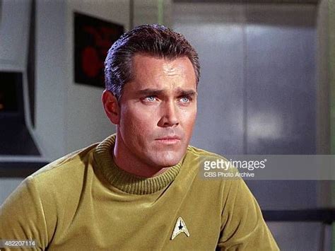 Jeffrey Hunter As Captain Christopher Pike In The Star Trek