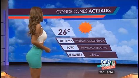 Hot Mexican Weather Girl Yanet Garcia Youtube