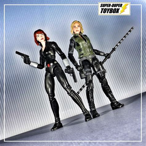Super Dupertoybox Marvel Legends Thor And Black Widow Avengers Infinity