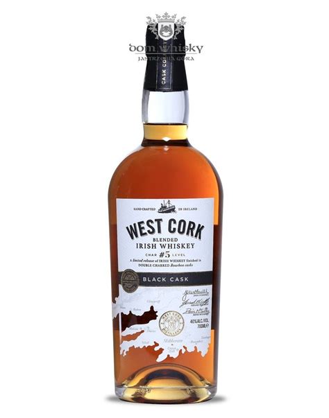 West Cork Blended Irish Whiskey Black Cask 40 07l Dom Whisky