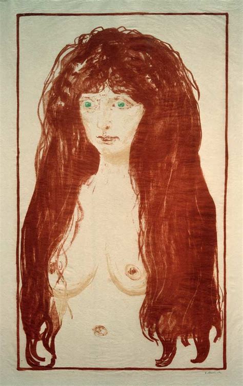 Munch Nude Sin Edvard Munch Als Reproductie Kunstdruk Of Als