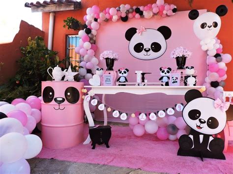 Panda Festa Decoração Festa Infantil Festa De Aniversário Do Panda