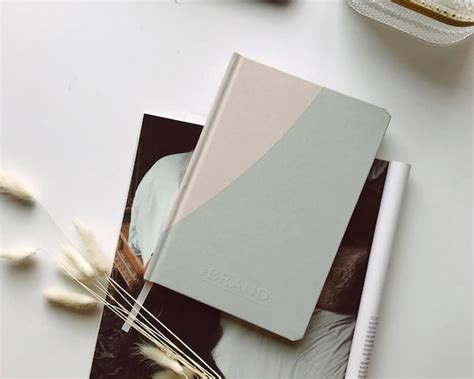 Premium PSD Psd Mockup Notepad Nude Color Can Be Changed
