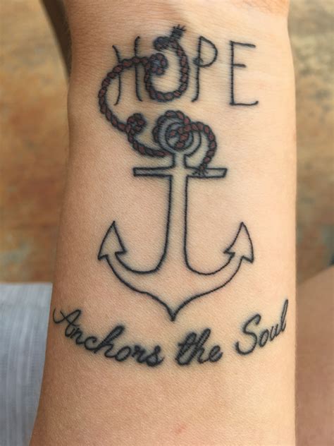 Hope Anchors The Soul Tattoo Soul Tattoo Tattoos Print Tattoos