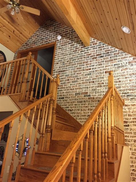 How To Diy A Faux Brick Wall With Sheetrock Plaster Faux Brick Walls Faux Brick Faux Brick