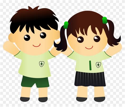Children Clipart School Uniform Clipart Png Free Transparent Png