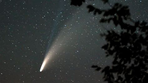 Rare Neowise Comet Visible In The Night Sky