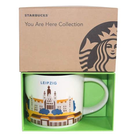 Starbucks You Are Here Collection Germany Leipzig Ceramic Coffee Mug