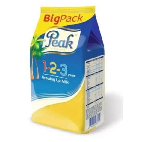 Peak 123 Growing Up Milk Refill Powder 380g X 2pieces Konga Online