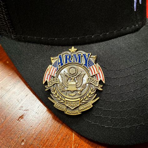 Us Army Veterans Day Pin Fallenyetnotforgotten