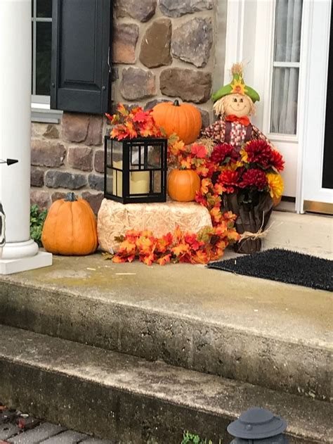 1ksmp16 Fall Decorations Porch Fall Outdoor Decor Fall Thanksgiving