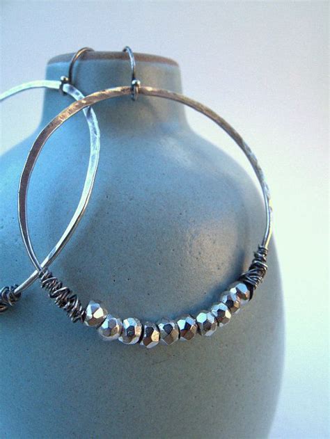 Oxidized Sterling Silver Wire Wrapped By Taradaviesjewelry On Etsy