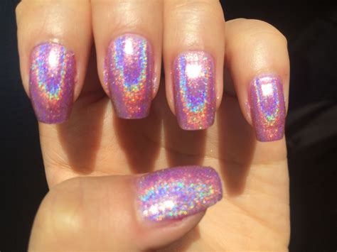 Pink Linear Holographic Polish Stunning Available On Etsy Click On