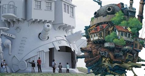 Studio Ghibli Park Updates Fans with Howl's Moving Castle Concept Art