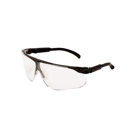 3m maxim ballistic safety glasses black grey frame dx clear lens 13296
