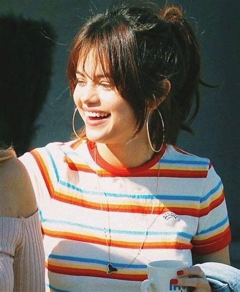 Pixie cut with curtain bangs. 27 Easy DIY Date Night Hairstyles for 2019 | Selena gomez ...